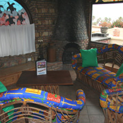 Living Room with Fireplace